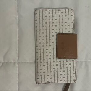 Fossil Cream and Brown Phone Case